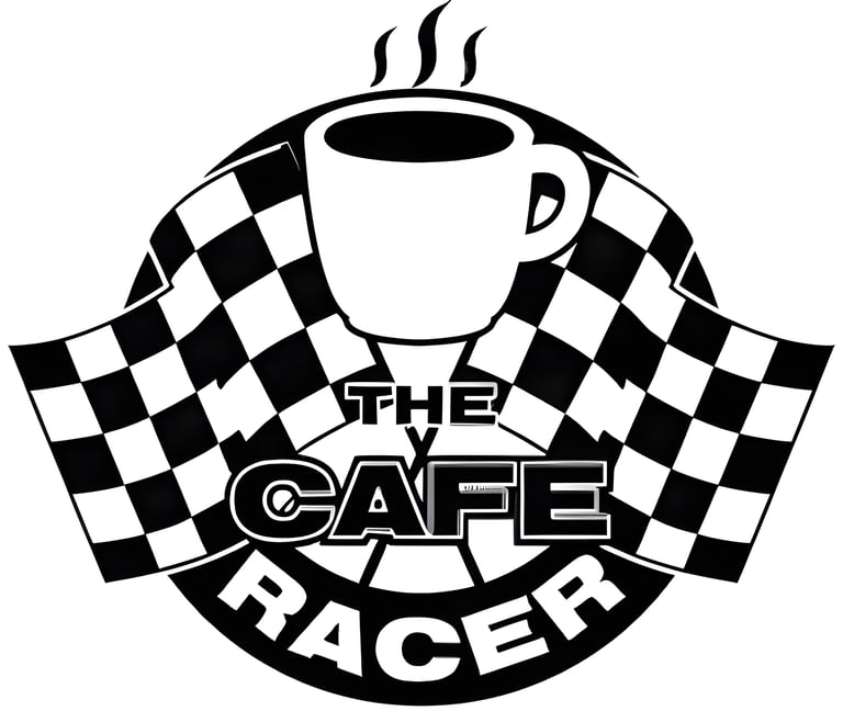 The Cafe Racer logo.