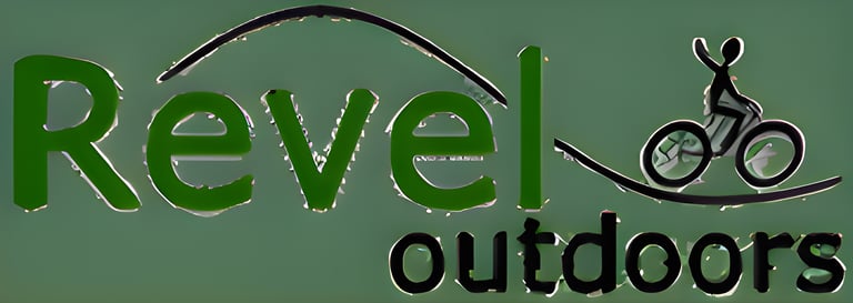 Revel Outdoors logo.