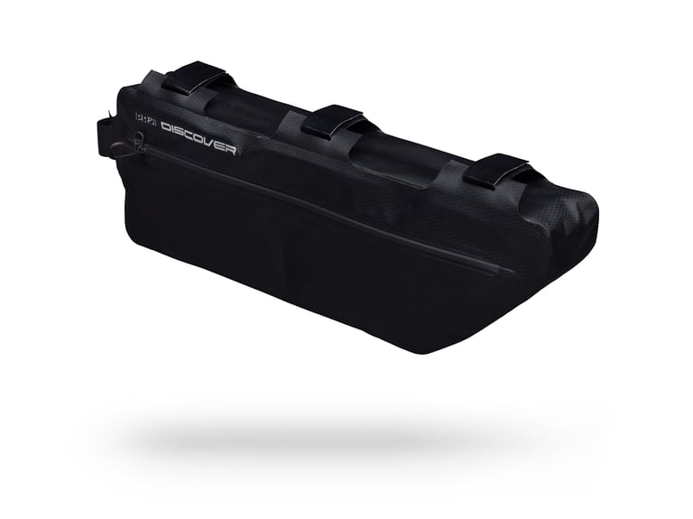 PRO Discover Team half frame bag in black, three-quarter view on a white background.