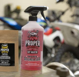 Guy Martin PROPER Motorcycle Cleaner Starter Pack Bottle & Refill