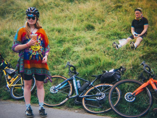from road bikes, to mountain bikes, lycra to ponchos anything is perfect for the low key lakes weekender