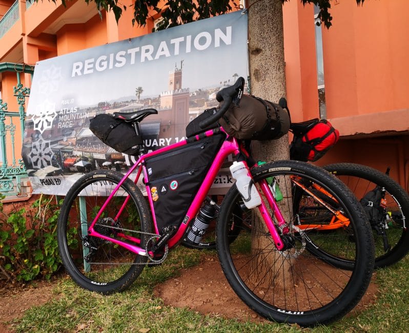 Atlas Mountain Race - parked at registration