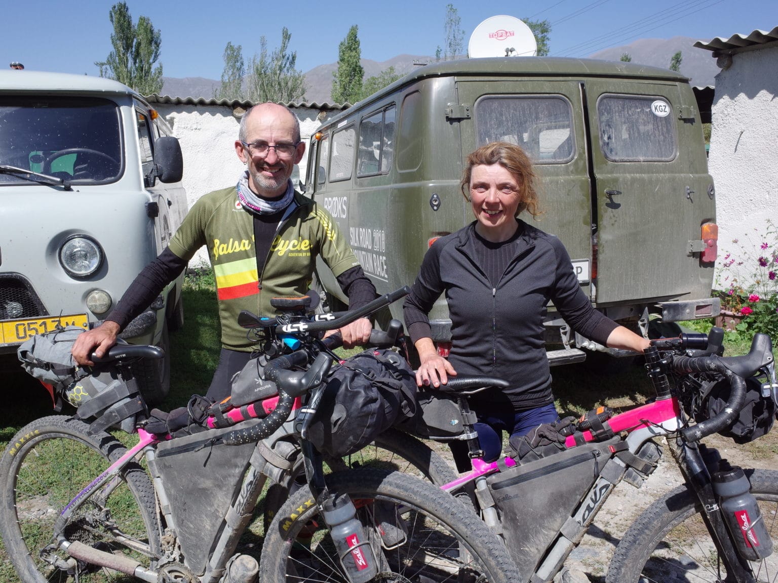 Shona and Rich with their Cutthroats