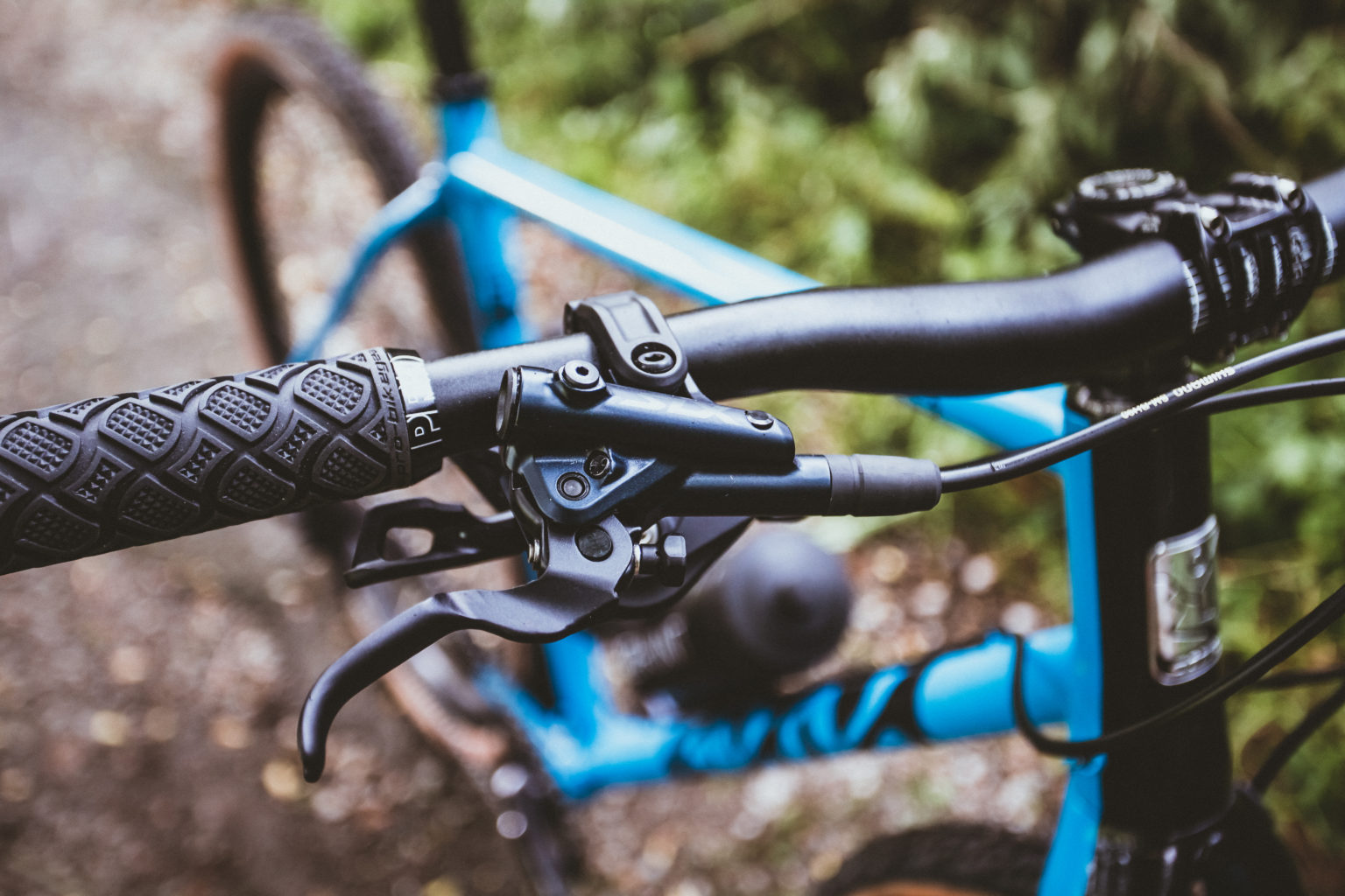 Cotic Escapade drop bar to flat bar conversion