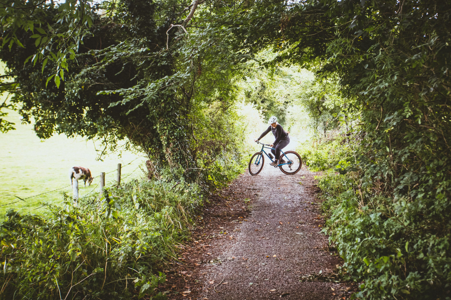 Cotic Escapade drop bar to flat bar conversion