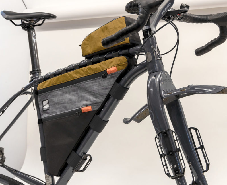 Shows Bike frame bag